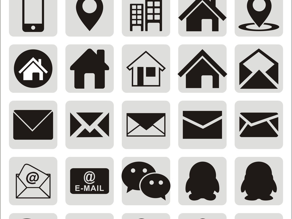 08mb)_图标大全_标志丨符号-我图网