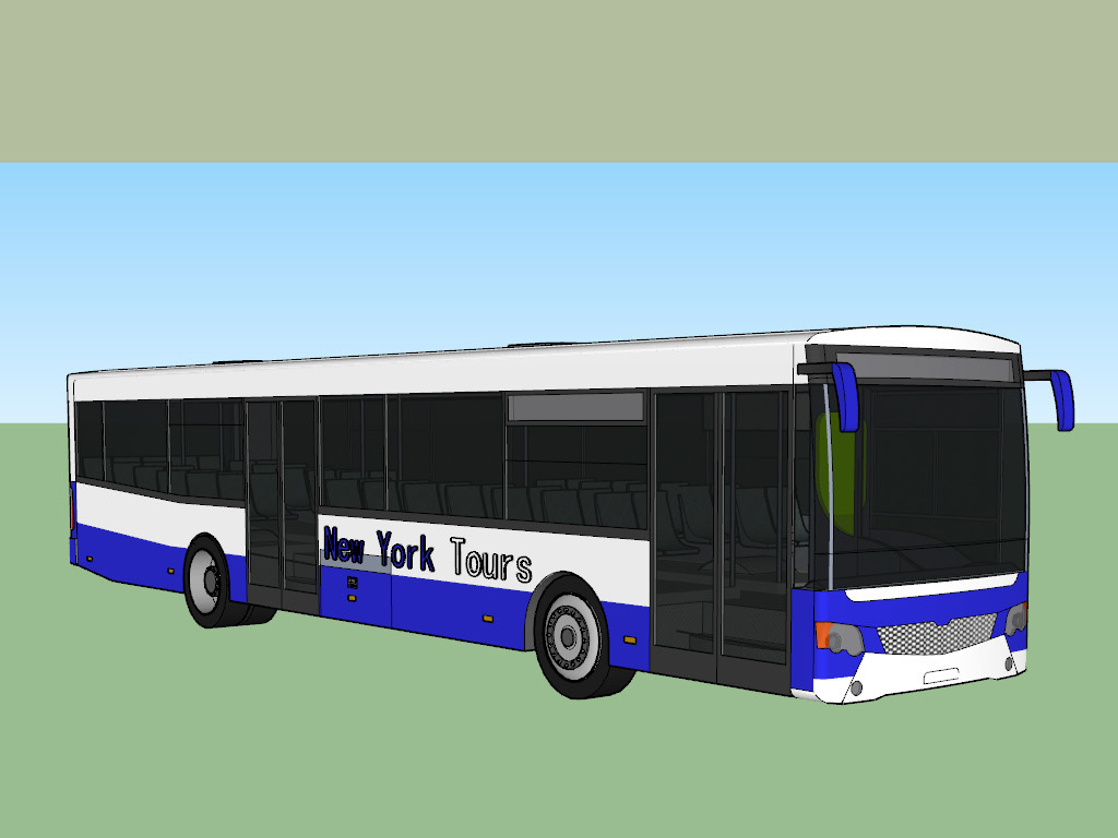 公交车3d模型