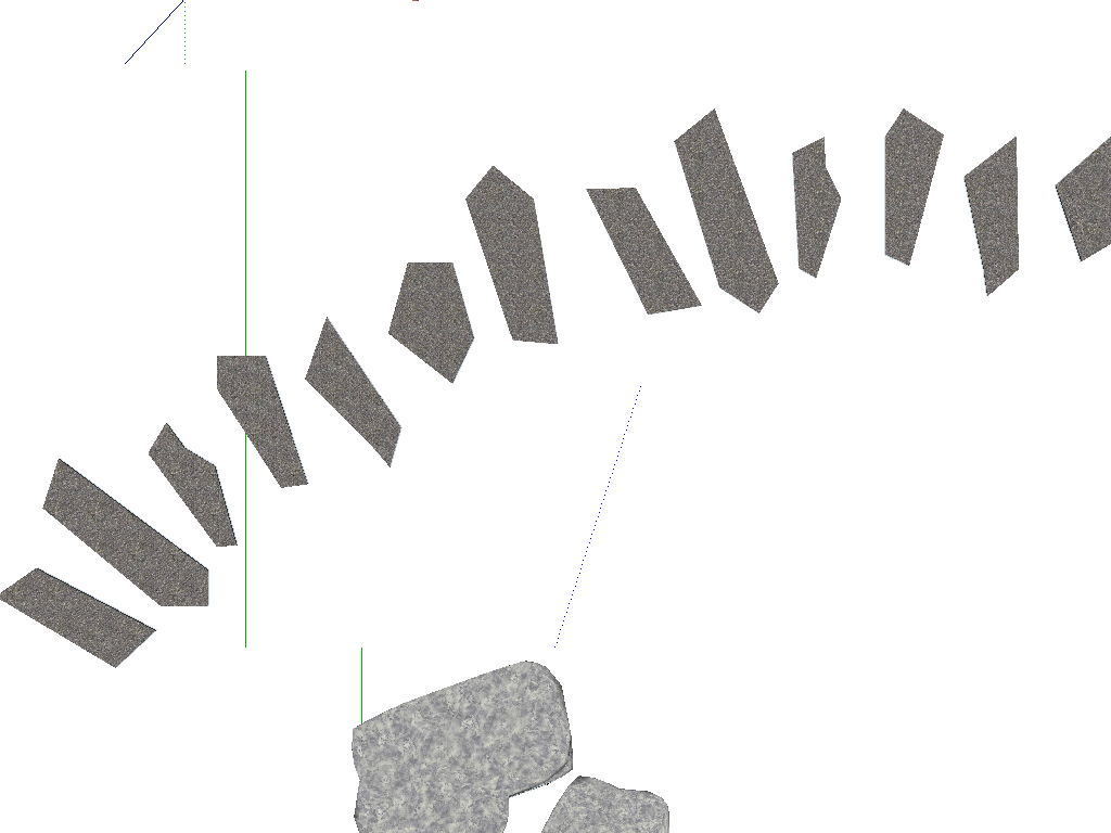 模型库 su模型 植物景观 > 园林路汀步设计模型 素材图片参数: 是否可