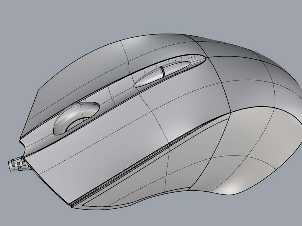 原创526鼠标(1)犀牛3d模型图