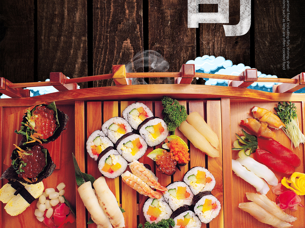 寿司日本料理海报图片设计素材_高清psd模板下载(105.